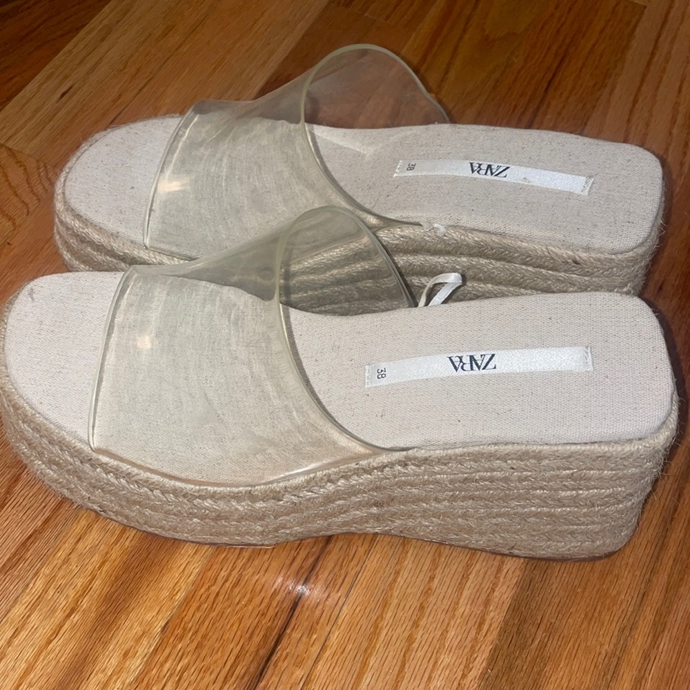 Zara wedges size 38
